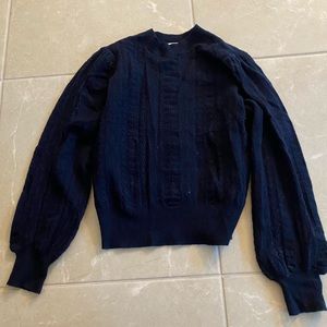 J Crew Sweater Navy Blue